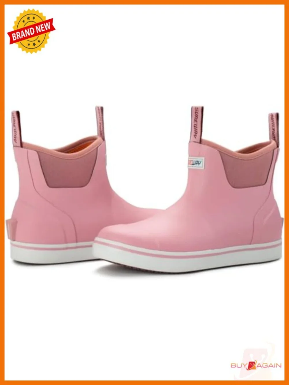 Waterproof Ankle Deck Boots Slip Resistant Neoprene Rubber